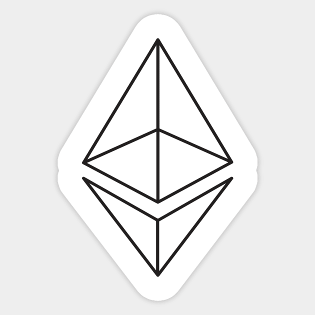 Ethereum Diamond Sticker by mangobanana